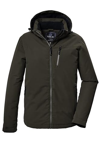 G.I.G.A. DX Herren Funktionsjacke/Outdoorjacke mit abzippbarer Kapuze GW 64 MN JCKT, dunkel olivgrün, L, 42539-000 von G.I.G.A. DX
