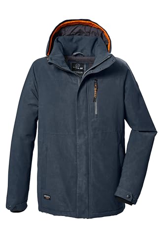 G.I.G.A. DX Herren Funktionsjacke/Outdoorjacke wasserdicht mit abzippbarer Kapuze GW 71 MN JCKT, dunkel stahlblau, L, 42213-000 von G.I.G.A. DX