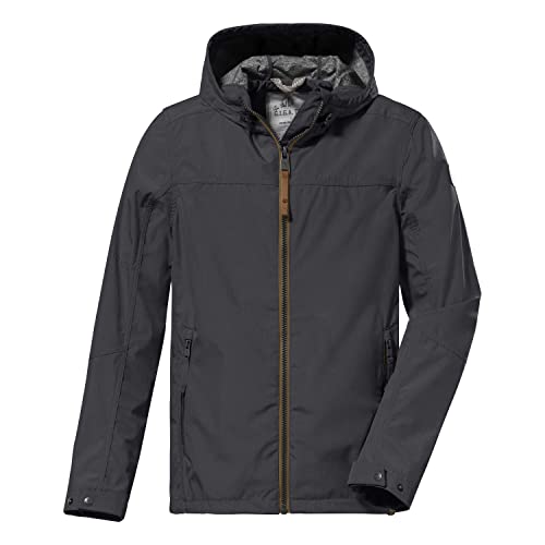 G.I.G.A. DX Herren Softshelljacke/Outdoorjacke mit Kapuze - GS 9 MN SFTSHLL JCKT, anthrazit, S, 38213-000 von G.I.G.A. DX