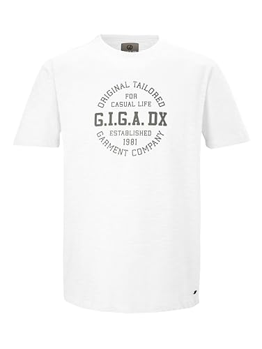 G.I.G.A. DX Herren T-Shirt GS 4 MN TSHRT GOTS, Brilliant White, M, 42647-000 von G.I.G.A. DX