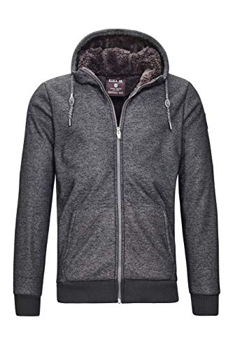 G.I.G.A. DX Herren Windig MN Knitfleece Jckt B Casual Windblocker Strickjacke Mit Kapuze, dunkelblau, S von G.I.G.A. DX