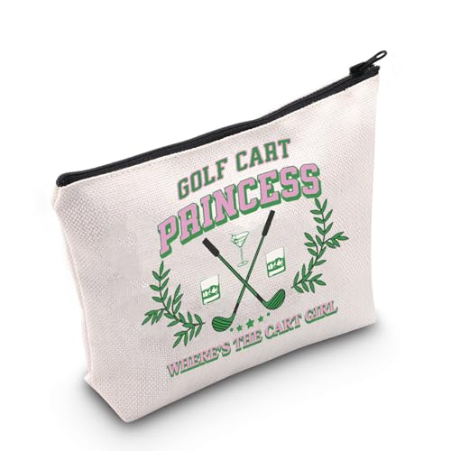 G2TUP Golf-Make-up-Tasche, Golfer-Geschenk, Golf-Geschenktasche, Golfwagen, Prinzessinnengeschenke, Golf-Damenartikel, Cart Princess, Passform: von G2TUP