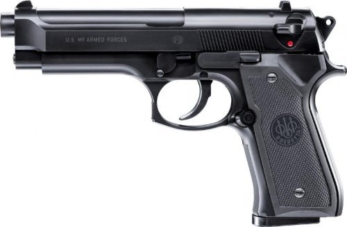 G8DS Set: Softair Pistole Beretta M9 World Defender Federdruck Bio Softairkugeln 6mm 0,20g 2000 BBS von G8DS