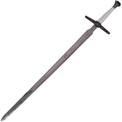 G8DS Witcher - Silberschwert Geralt de Riva - Vengerberg- Outdoor deko - Magier - Calanthe - Wanddeko - 121,5 cm - Filmschwert - Hexer von G8DS