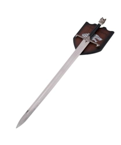 g8ds® GOT Schwert Jon Schnee Longclaw - mit Wandhalterung - Westeros - Winterfell - Sieben Königslande - Outdoor Deko - Filmschwert von G8DS