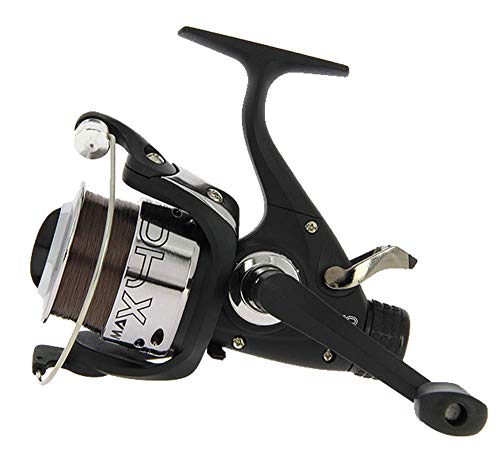 G8DS® MAX40 Angelrolle mit 8lb Schnur Graphitspule Reel Angelausrüstung Angelzubehör Outdoor Camping von G8DS