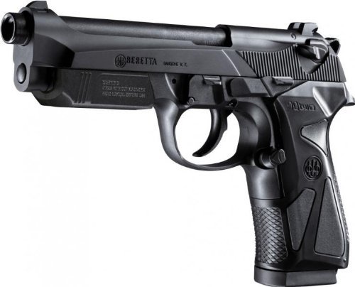 G8DS Set: Softair Two Pistole Beretta 90 Federdruck unter 0,5 J 6 mm BB Bio Softairkugeln 6mm 0,20g 2000 BBS von G8DS