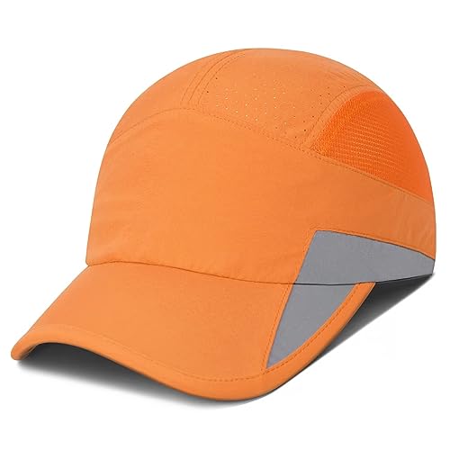 GADIEMKENSD Running Hat, Mens Outdoor Hat Unstructured Baseball Cap UPF 50 UV SPF Exercise Run Caps Reflective Breathable Light Sun Hats Quick Dry Mesh Summer Sports Hat Cap Men Woman Under 10 Orange GADIEMKENSD Running Hat, Mens Outdoor Hat Unstructured Baseball Cap UPF 50 UV SPF Exercise Run Caps Reflective Breathable Light Sun Hats Quick Dry Mesh Summer Sports Hat Cap Men Woman Under 10 Orange von GADIEMKENSD