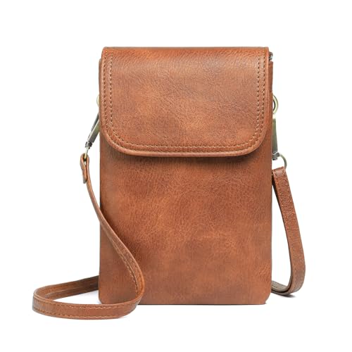 GAEKEAO Handtasche Damen Umhängetasche Damen Crossbody Bag Dame Tasche, Leder Geldbörse Verstellbar Abnehmbar Schultergurt, Reißverschluss Schultertasche von GAEKEAO
