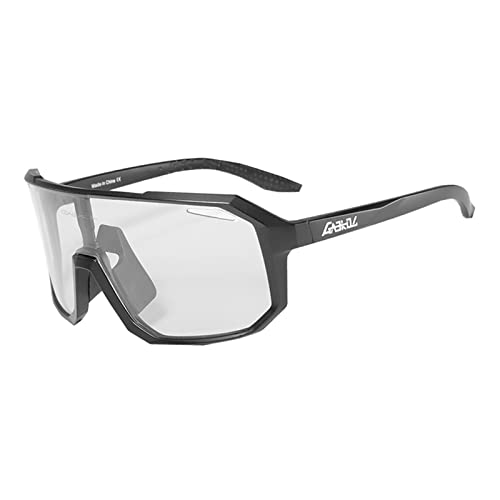 GAEKOL Photochrome Fahrradbrille, Herren Damen Mountainbike-Sonnenbrille, klare MTB-Fahrrad-Reiten, Golf-High-Definition-Gläser von GAEKOL