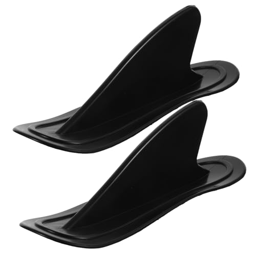 GALPADA 2 STK. Teiliges PVC Surfboard Finnen Abnehmbare Shark-fin Wasserscheide für Aufblasbare Boote Erhöht Stabilität und Steuerung Geeignet für Sup und Kajak Langlebiges Zubehör von GALPADA