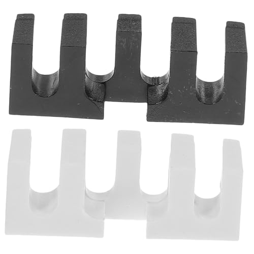 GALPADA 2 Stück Badminton Racket Stringing Tool PVC Belastungsverteilung Racket Load Spreader Neutral für Schnur Schutz und Gleichmäßigen Druck Beim Bespannen von GALPADA