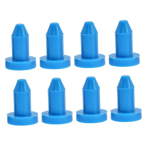 GALPADA 8 Stück Professionelle Kajak Ablassstopfen Flexible und Wasserfeste Gummi-drainstopfen Installieren Geeignet für Kajaks Kanus und Paddelboote Langlebiges Bootszubehör in Blau von GALPADA