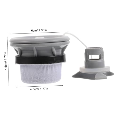 GALPADA Adapter Luftpumpe Ventil Kunststoff für Kajak Paddle Board Sup Surfboard Mini Anschluss für Aufblasbare Boote Ventiladapter mit Sicherheitsventil Kompatibel für Stand up Paddle von GALPADA