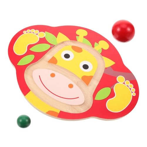 GALPADA Balance Board aus Wackelbrett für Gleichgewichtstraining Rutschfestes Balancierbrett für Kleinkinder Indoor zur Motorikförderung und Sensorischen Entwicklung von GALPADA