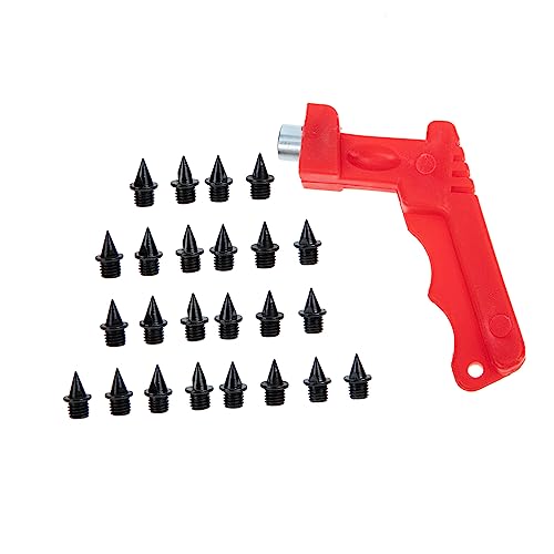 GALPADA Golf Schuhspikes Set Teilig mit Abnehmbarem Spike Schlüssel rutschfeste Laufsohlen Nägel für Herren Austauschbare Track und Golfschuhspikes für Outdoor Sport und Cross Country von GALPADA