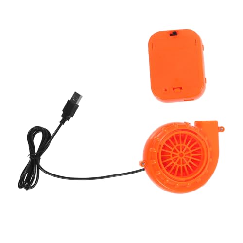 GALPADA Mini USB Gebläseventilator für Aufblasbare Kostüme Batteriebetrieben Tragbar Geeignet für Maskottchen Kopf Halloween Karneval Party Langlebiges Zubehör für Dinosaurier und Cartoon von GALPADA