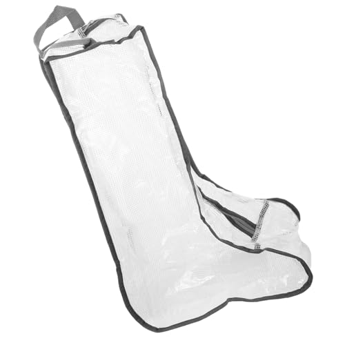 GALPADA Transparente Schuhaufbewahrungstasche Mesh Wiederverwendbarer Wasserdichter und Staubabweisender Organizer mit Reißverschluss und Griff für Stiefel und Reise Praktischer von GALPADA