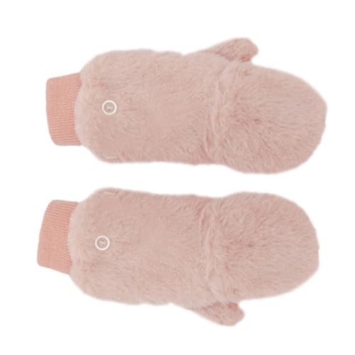 GALPADA Winddichte Damen Handschuhe mit Fleece Gefüttert Flip top Design für Radfahren und Alltag Warme Bequeme Handabdeckung in Modischem für Kalte Wintertage von GALPADA