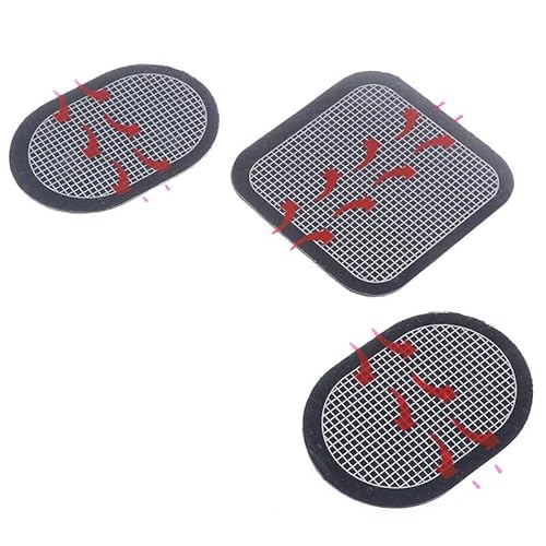 GAOHOU 3 Ersatz-Gel-Pads für Slendertone Bauchmuskelgürtel, aktualisierte Elektroden, Körper-Pads, selbstklebendes Körpergel von GAOHOU