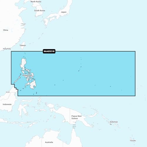 GARMIN ITALY TECHNOLOGIES S.R.L. Other Nuevo 2024-NAAE021R-FILIPINAS AE021R-REGULAR NN-800, Multicolor, One Size von Navionics