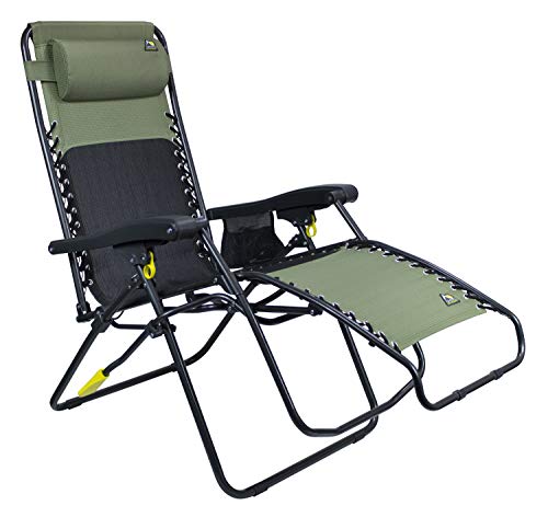 GCI Outdoor Freeform Zero Gravity Campingstuhl, Legierter Stahl, Loden Green, Regular von GCI Outdoor