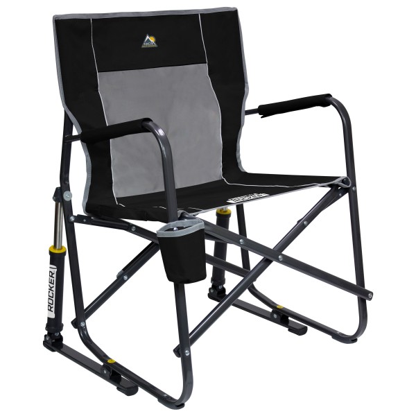 GCI - Freestyle Rocker - Campingstuhl schwarz/grau von GCI