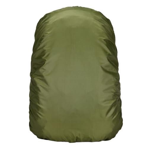 GCYEIDMA 2Pcs 35L Rucksack Regen Abdeckung Outdoor Wandern Klettern Camping Rucksackschutz Wasserdicht(Green) von GCYEIDMA