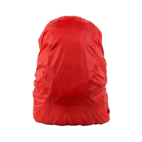 GCYEIDMA 2Pcs Regen Abdeckung Rucksack Reflektierende Klettern Regenschutz Camping Wandern Outdoor Werkzeuge Rucksackschutz Wasserdicht(Red) von GCYEIDMA