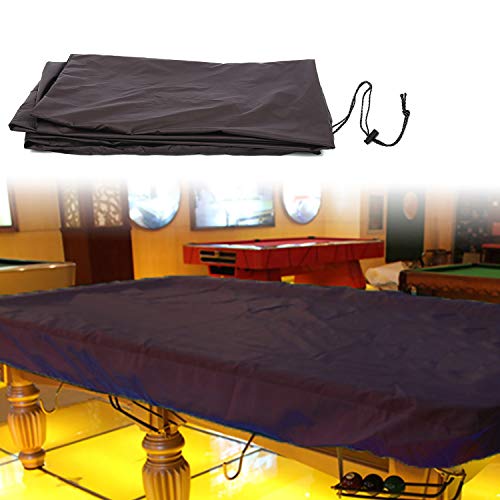 GEBIN 8 Ft Abdeckplanen Für Billardtische, Billard Tischabdeckung Billardtischabdeckung Snooker Waterproof Abdeckung Gartenmöbel Abdeckung Für Billard, Snooker (8Ft-245 * 140 * 20cm) von GEBIN