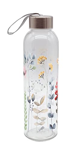 GEDA LABELS Unisex Jugend Blumenwiese Trinkflasche, bunt, 500 ml von GEDA LABELS