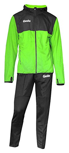 Gedo lf131408 technischer für Training Trainingsanzug, grüne Fluo, 4 x S von GEDO