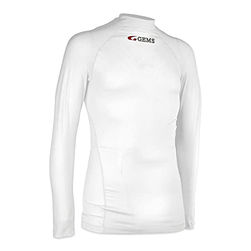 GEMS JG01 Omega Thermal Shirt Unisex Weiß XL von GEMS