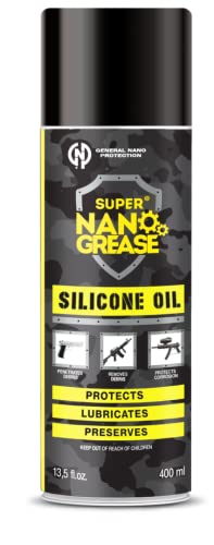 Silicone Öl airsoft Laufband silikonöl Spray (400ml) von GENERAL NANO PROTECTION