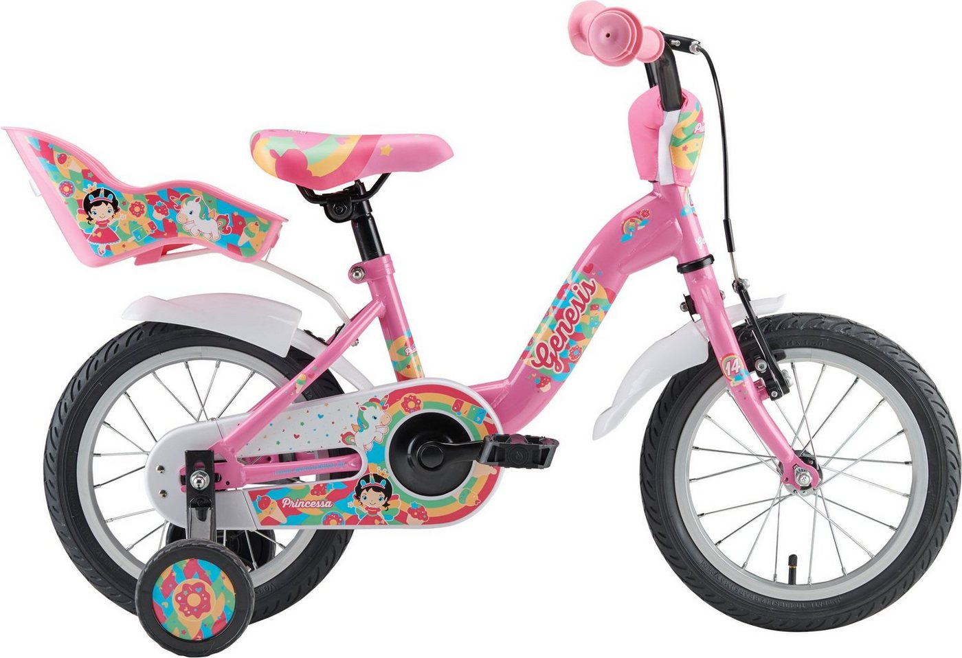 GENESIS Kinderfahrrad Kinder-Fahrrad Genesis Princessa 14" von GENESIS