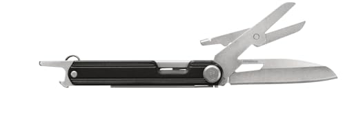 Gerber Multifunktionswerkzeug mit 4 Funktionen, Messer mit glatter Klinge, ArmBar Slim Cut, Dunkelgrau, Edelstahl/Aluminium, 31-003839 von GERBER