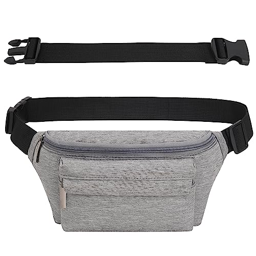 Bauchtasche mit Einem 30 cm Verlängerten Gürtel Damen und Herren Bauchtasche Geeignet für Reise Sport Running und Alle Outdoor Aktivitäten Hüfttasche Gürteltasche Damen Herren Sport von GERIINEER