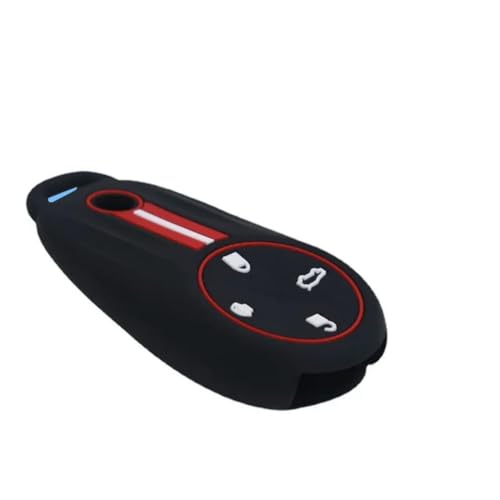 GERRIT Silikon-Autoschlüsselhülle, für NIO ES6 ES8 ET7 EC6 Remote Protect Shell Schlüsselanhänger-Hauthalter Schlüsselanhänger Taschenzubehör von GERRIT