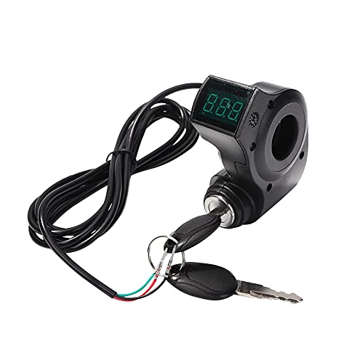 GETBSTOOP Zylinderstarterschalter sperrt Schlüssel Elektrische Rollerzubehör for Kugoo M4 Pro von GETBSTOOP