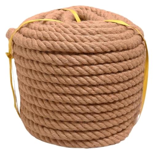 Seil, Seil, Holzseil, 14 mm Juteseil, starkes Seil, strapazierfähiges gedrehtes Seil for Basteln, Katzenkratzseil, Gartenbündelung (Größe: 14 mm 30 m) (Größe: 14 mm 10 m) (Größe: 14 mm 40 m) ( Color : von GETSTREE