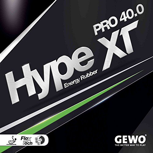 GEWO Belag Hype XT Pro 40.0, schwarz, 1,9 mm von GEWO
