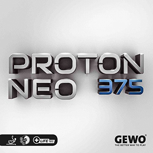 GEWO Belag Proton Neo 375, schwarz, 2,0 mm von GEWO