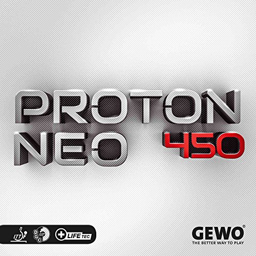 GEWO Belag Proton Neo 450, rot, 2,0 mm von GEWO