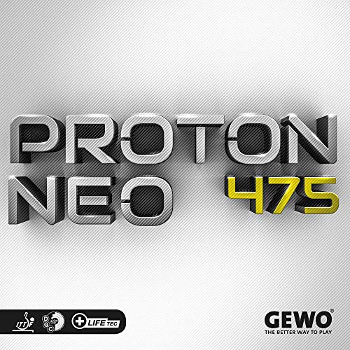 GEWO Belag Proton Neo 475, schwarz, 2,2 mm von GEWO