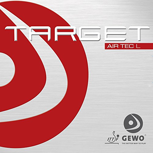 GEWO Belag Target airTEC L, rot, 2,3 mm von GEWO
