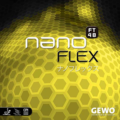 GEWO Belag nanoFLEX FT48, schwarz, 1,9 mm von GEWO