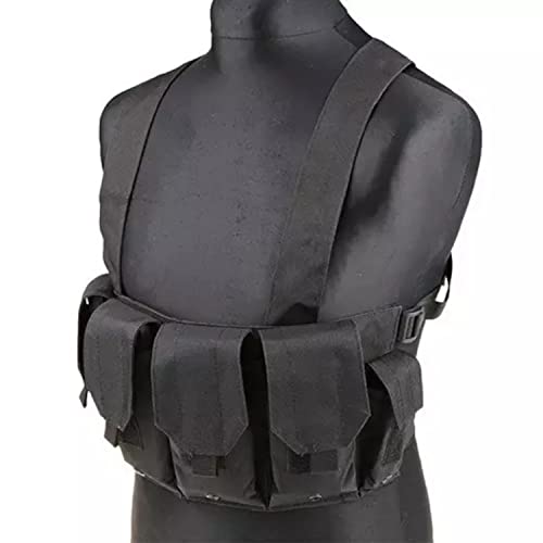 Gunfire Tactical Chest Rig Tactical Vest, Farbe:Schwarz von GFC Tactical