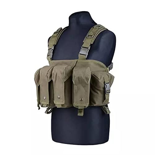 Gunfire Tactical Commando Chest Tactical Vest, Farbe:Olive von GFC Tactical