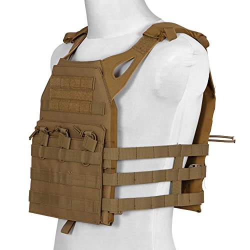Gunfire Tactical Jump Tactical Vest, Farbe:Coyote von GFC Tactical