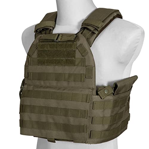 Gunfire Tactical Quick Release Plate Carrier Tactical Vest, Farbe:Olive von GFC Tactical